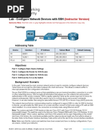 16.4.7 Lab - Configure Network Devices With SSH - ILM