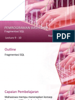 Lecture 9 10 Fragmentasi SQL