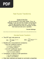 Fast Fourier Transforms: Quote of The Day