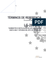 LG 283 2021 Suministro e Instalaci - N de UPS para CAEDE Santa Ana y Oficinas Del WTC de Bandesal - C