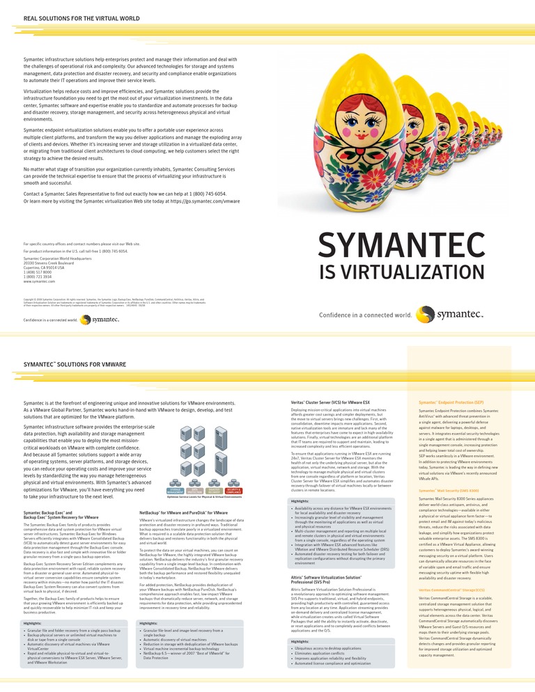 3529 VMware Solution Brochure Final | PDF | Virtualization | V Mware