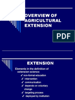 1 Overview of Agri Extension