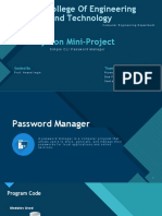 Python Mini-Project Presentation