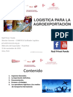 Logistica para La Agroexportacion
