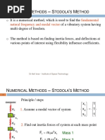 N M - S ' M: Fundamental Natural Frequency and Modal Vector