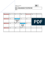 Jadwal Kunjungan Proyek