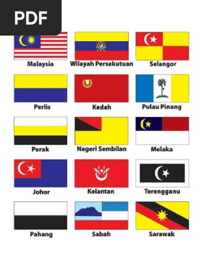 Bendera Negeri - Negeri  PDF