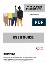 ASEAN Quiz User Guide