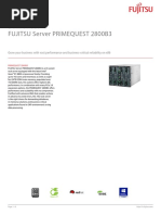 DataSheet FUJITSU Server PRIMEQUEST 2800B3