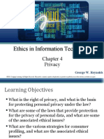 Ethics in Information Technology Ethics in Information Technology