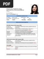 HPNM:: Evelyn Anak Frankling Tegik - Resume