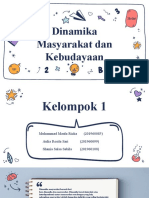 Dinamika Budaya Dan Masyarakat