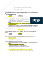 MC - Exercises On Donor's Tax (PRTC)