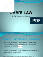 Voltage, Current and Resistance Explained