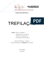 Trabalho João TECMEC - TREFILAÇÃO