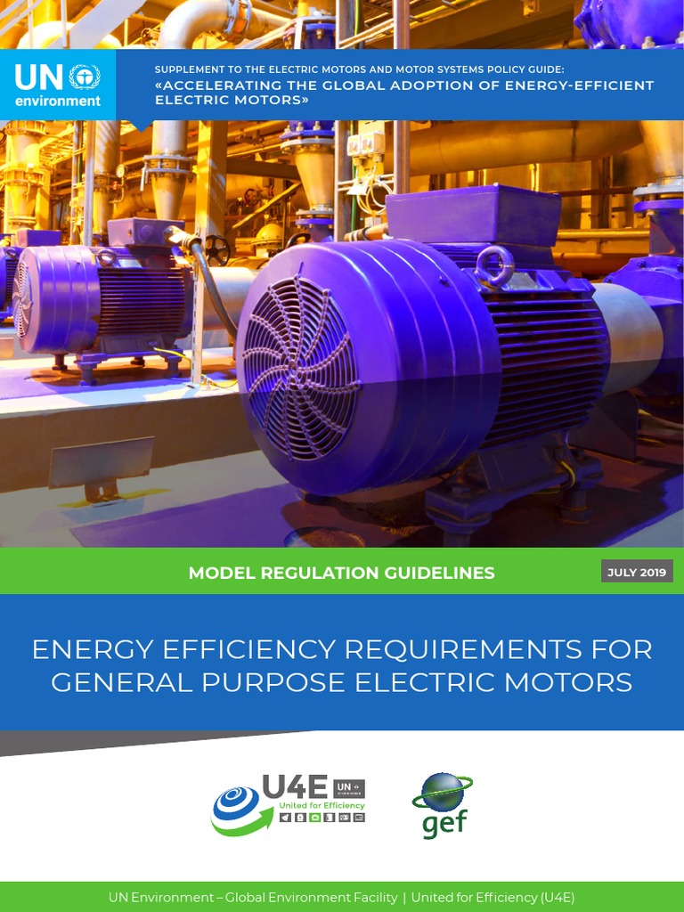 Energy Efficiency Guidelines for Motors | PDF | Electric Motor | Power ...