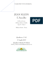 JEAN KLEIN L Ascolto