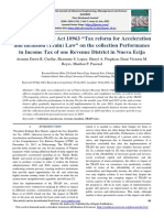 11 Ijaems- Effect of Republic Act 10963 “Tax reform for Acceleration and inclusion (Train) Law” on the collection Performance in Income Tax of one Revenue District in Nueva Ecija2021