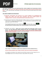 2021 AIT Online EET Test Instructions