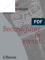 Reconfigurer Le Vivant