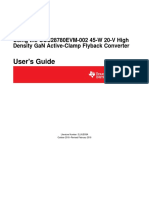 User'S Guide: Using The Ucc28780Evm-002 45-W 20-V High Density Gan Active-Clamp Flyback Converter