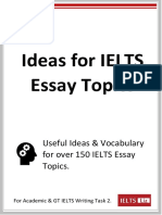 Topics F - R of Ideas E-Book