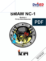 Signed Off SMAW11 q1 m4 Fit-Up Welds Material v3