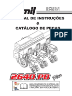 Manual de Instruções JM 2640 EX PD