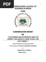 Download customer relationship and its impact on sales  by mbaadarsh SN51297052 doc pdf