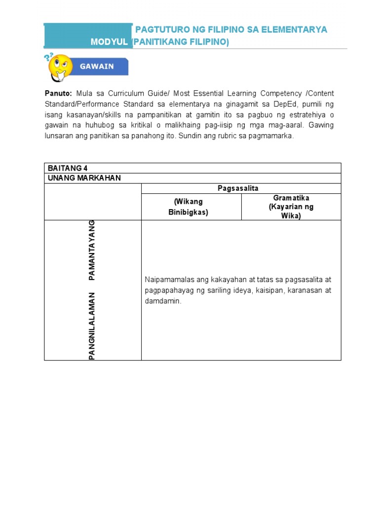 Panapos Na Gawain - Kabanata 10 | PDF