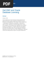 Dell EMC and Oracle Database Licensing: Reference Guide