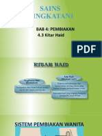 Bab 4 Pembiakan 4.3 Kitaran Haid