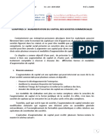 Chap 3 Augmentation de Capital Des Sociétés Commerciales Pour PF