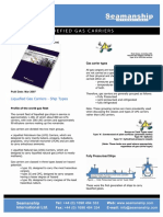 Types of Liquefied Gas Carriers: Fully Pressurized, Semi-Pressurized & Fully Refrigerated