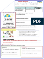 Elaboramos Un Prototipo Reciclando y Reutilizando Material.