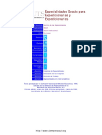 Especialidades Expedicionarios