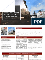 Ficha Tecnica Concretos Convencionales Honda