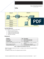 Lab 11.5.4: Network Testing: Topology Diagram