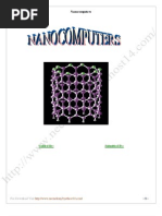 Download Seminar Report On Nano Computers by njpatel9 SN51298236 doc pdf