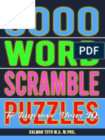 5000 Word Scramble Puzzles To Improve Your IQ