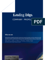 Leading Edge Group Company Profile