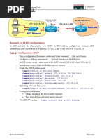 CCNA4-Lab 2: DHCP: Scenario For DHCP Configuration