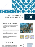 SATUAN DALAM MEKANIKA FLUIDA (pertemuan 1)