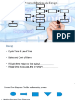 Process Selection and Design Optimization