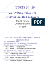 Mechanics Lectures 20to29