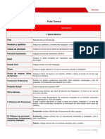 Instructivo - Ficha Técnica