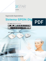 Sistema GPON Digistar para Internet Ultrabanda e Serviços