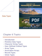 Data Types: ISBN 0-321-49362-1