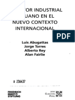 Abugattas Luis - Torres Jorge - Rey Alberto - Fairle Alan, Sector industrial peruano en el nuevo contexto internacional