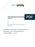 Identificado Posibles Problemas Auditivos